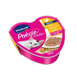 Vitakraft Poésie comida húmeda en salsa con pollo y verduras