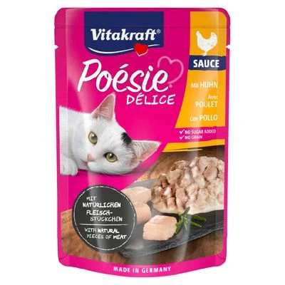 Vitakraft Poésie Délice 23 x 85 g Pollo