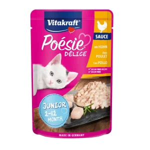 Vitakraft Poésie Junior Pouch de carne de pollo