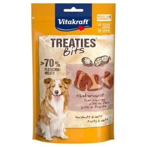 Vitakraft Treaties Bits snacks para perros Con paté (120 g)