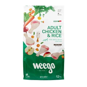 Weego Low Grain Pollo y Arroz pienso para perros