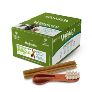 Whimzees by Wellness E-Com XL Stix snacks para perros Tamaño XL (14 snacks)