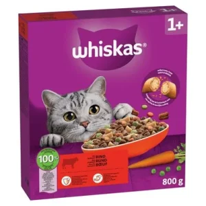 Whiskas 1+ vacuno 800 g