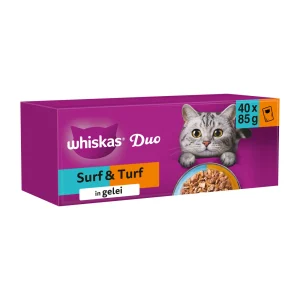 Whiskas Duo Surf & Turf Gelatina