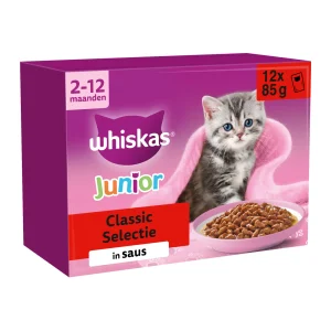 Whiskas Junior Comida Húmeda