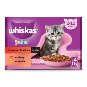 Whiskas Junior Multipack Selección de carnes
