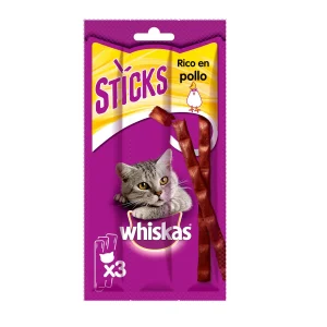Whiskas Sticks Pollo o Salmón