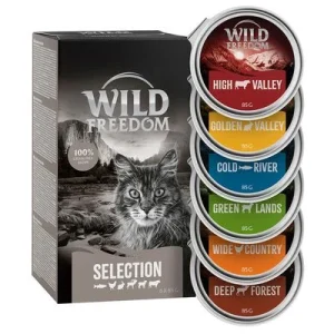 Wild Freedom Adult 6 x 85 g en tarrinas Pack mixto: 6 variedades