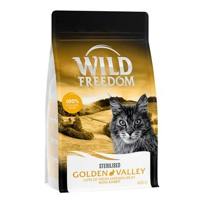Wild Freedom Adult Golden Valley Sterilised con conejo 400 g