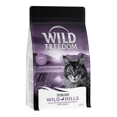 Wild Freedom Adult Wild Hills Sterilised con pato 400 g