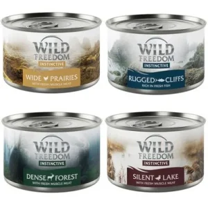 Wild Freedom Instinctive alimento complementario 6 x 140 g en latas Misty Mountains - Pack mixto