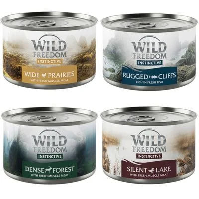 Wild Freedom Instinctive alimento complementario 6 x 140 g en latas Misty Mountains - Pack mixto