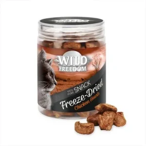 Wild Freedom snacks liofilizados de corazón de pollo 45 g