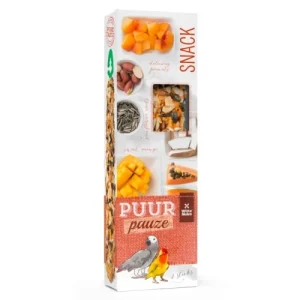 Witte Molen Puur Pauze Barritas Frutas y Cacahuete para agapornis