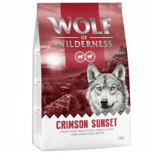 Wolf of Wilderness Adult «Crimson Sunset» cordero y cabra, sin cereales 1 kg