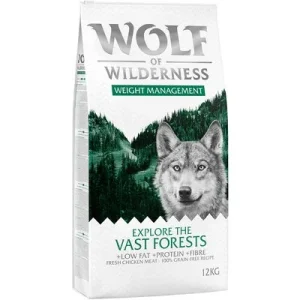 Wolf of Wilderness Explore 2 x 12 kg - Pack Ahorro Explore The Vast Forests - Weight Management