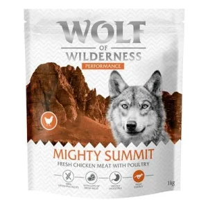 Wolf of Wilderness «Explore The Mighty Summit» Performance, sin cereales 400 g - Receta nueva