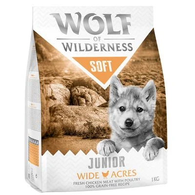 Wolf of Wilderness Junior Soft Wide Acres con pollo 1 kg