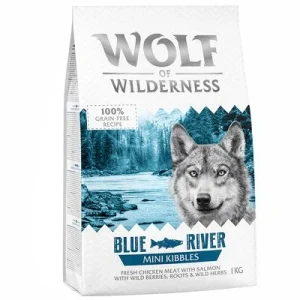Wolf of Wilderness Mini Blue River con salmón 1 kg