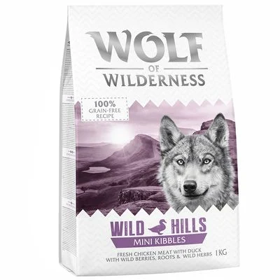 Wolf of Wilderness Mini Wild Hills con pato 1 kg