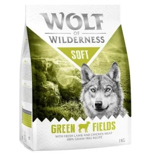 Wolf of Wilderness Soft Green Fields con cordero 1 kg