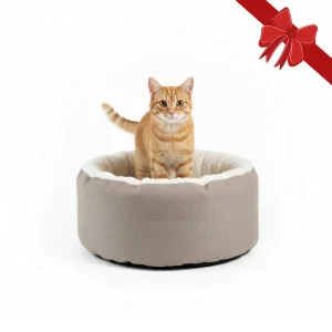 Wonder Christmas Cama Navideña Suave para gatos