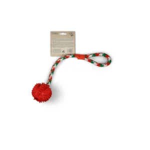 Wonder Christmas Cuerda con Pelota para perros