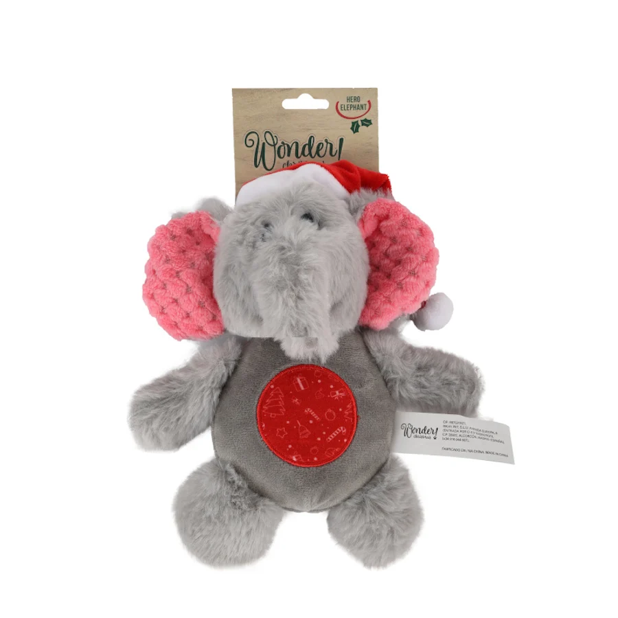 Wonder Christmas Hero Elefante de peluche para perros - Image 2