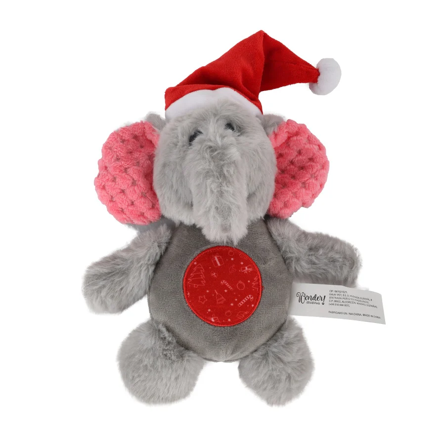 Wonder Christmas Hero Elefante de peluche para perros