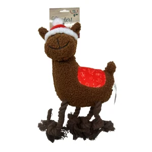 Wonder Christmas Hero Llama de peluche para perros