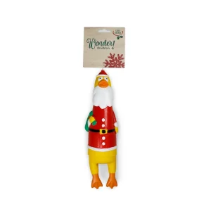 Wonder Christmas Pollo de Látex juguete para perros