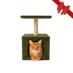 Wonder Christmas Rascador con Poste de Sisal Navideño para gatos