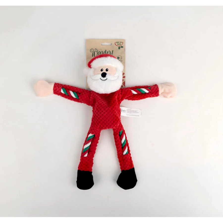 Wonder Christmas Santa de Cuerda juguete para perros