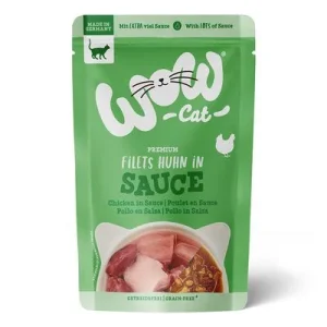 WOW Cat en salsa 8 x 85 g Pollo