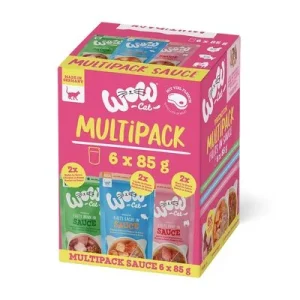 WOW Cat Filets in Sauce 24 x 85 g - Pack Ahorro Pack mixto (3 variedades)