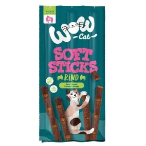 WOW Cat Soft Sticks Vacuno (6 x 5 g)