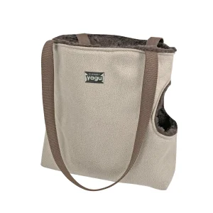 Yagu Colección Elegant Bolso Transportín Coffee para mascotas