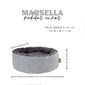 Yagu Cuna Valle Marsella 48 x 48 x 17 cm