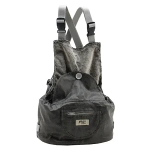 Yagu Fashion Mochila Transportín Gris para perros y gatos