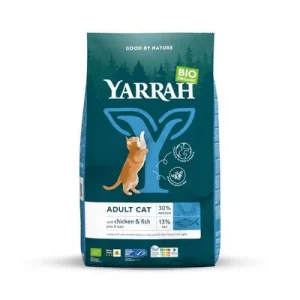 Yarrah BIO con pollo ecológico y pescado 10 kg