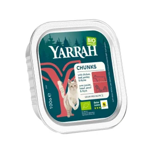 Yarrah - Chunks Kat Kuipje met Kip & Rund Bio