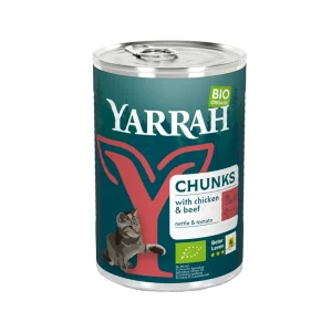 Yarrah - Comida Húmeda Gato Chunks Pollo Ternera