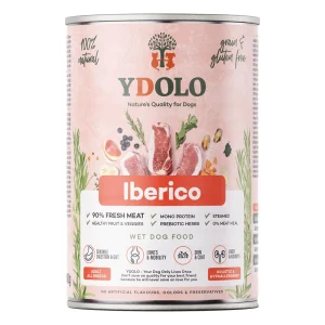 Ydolo Ibérico lata de comida húmeda 400 g