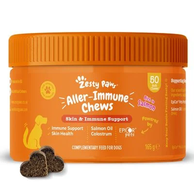 Zesty Paws Aller-Immune Chews salmón 50 comprimidos masticables