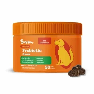 Zesty Paws Probiotic Chews Calabaza 50 comprimidos masticables