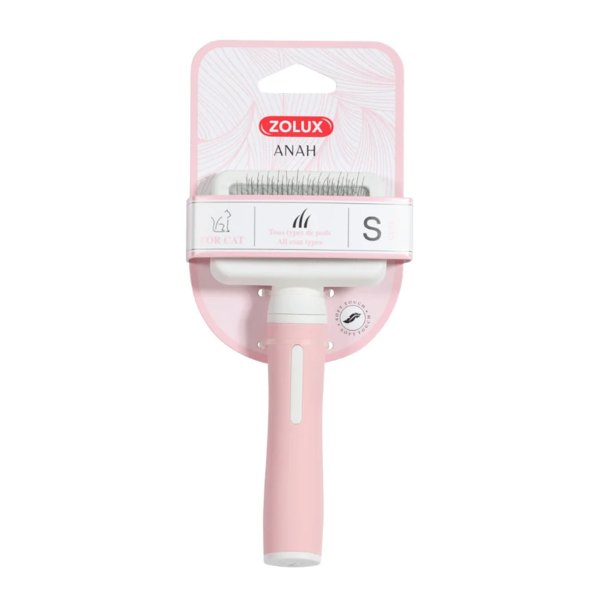 Zolux Anah Slicker Carda Suave para gatos - Image 2