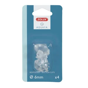 Zolux Aquaya Ventosas para Tubo de Aire para acuarios