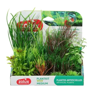 Zolux Plankit Mediano 6 plantas artificiales para acuarios
