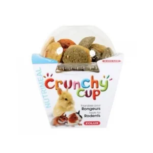 Zolux Snack Crujiente Natural de Alfalfa y Zanahoria para roedores