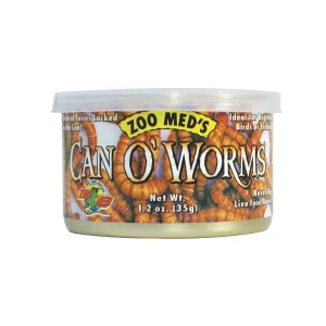 Zoo Med Tenebrios cocinados para reptiles